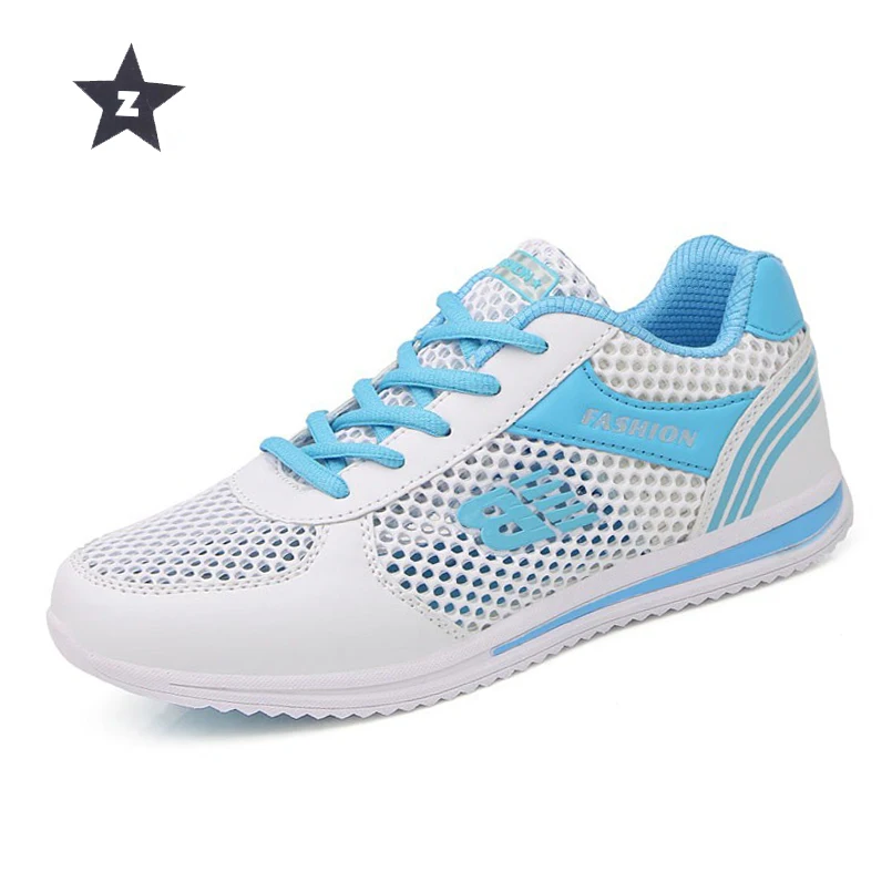 Z women shoes summer breathable mesh casual walking shoes woman sneakers fashion candy colors light sport shoes for woman