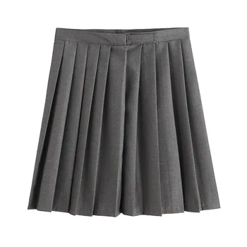 

Women JK High School Uniforms Skirt Students Girls Harajuku Japanese Preppy Style Plus Size Short High Waist Pleated Skirt 5XL