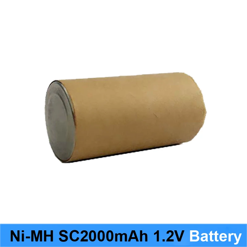 Ni MH Ni CD 1.2v battery 2000mah 10c 15c high power rechargeable nimh battery screwdriver and battery robot Turmera NEW AU23