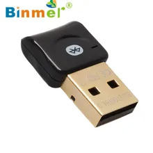 Binmer скорость: 3 Мбит/с соединение через USB и беспроводное, через Bluetooth 4,0 CSR адаптер аудио передатчик XP Vista Win7/8 Aug 24