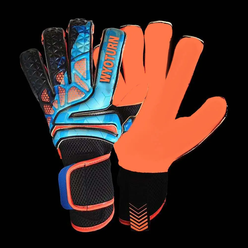

WYOTURN Guantes Portero Futbol Soccer Gloves Goalkeeper Goal Keeper Gloves Latex Profissional Goalie Gloves Finger Protection