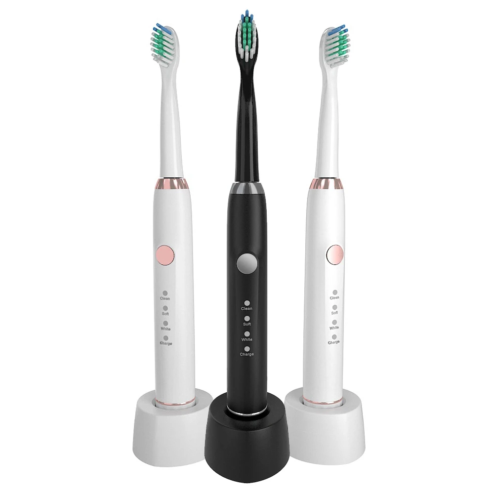 

Sonic electric toothbrush smart Timer Brush USB Charge Rechargeable Tooth Brushes IPX7 Waterproof protable travel toothbrush