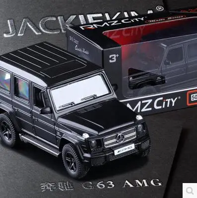 New Mercedes Benz G Class G63 G55 5 inch model car AMG Matte Black SUV kids