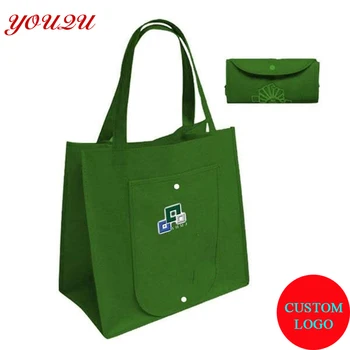 

Folding shopping bag 80g non woven fabric foldable bag