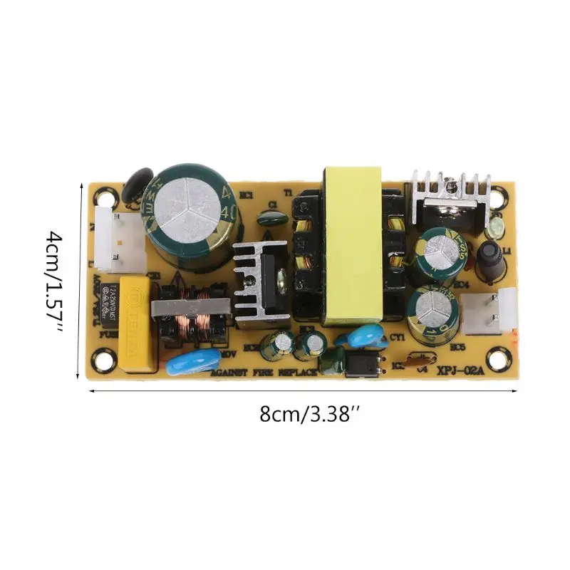 OOTDTY AC-DC 12 В 3 а 36 Вт импульсный источник питания модуль голый контур 220 В до 12 В плата 8,6x4 см