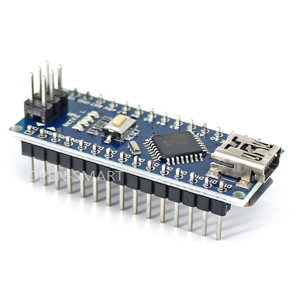 Макетная плата Mini USB Nano 3 0 Atmega328P детали для Arduino совместимая с v3.0 поддерживает