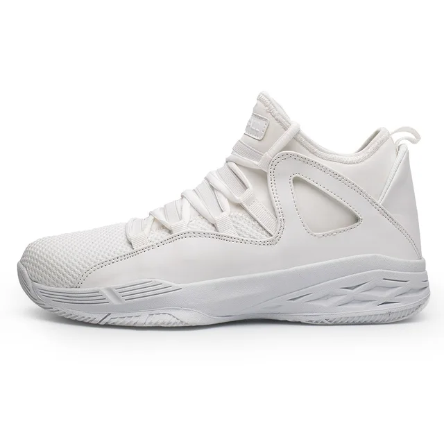 Wearable Rubber Sole Men Basketball Shoes, Outdoor Anti Slippery