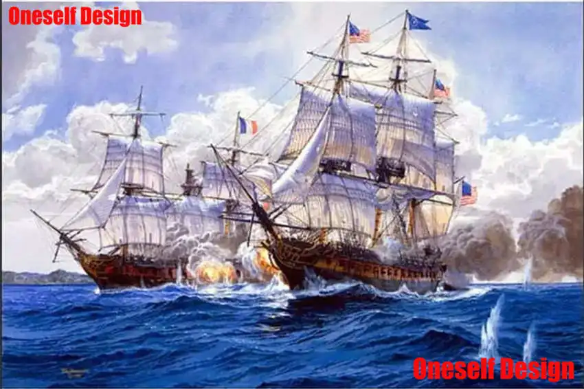 New 5D Diamond Painting Full Set sailboat Mosaic Sale Embroidery Square Cartoon Bird Rhinestone Pictures | Дом и сад