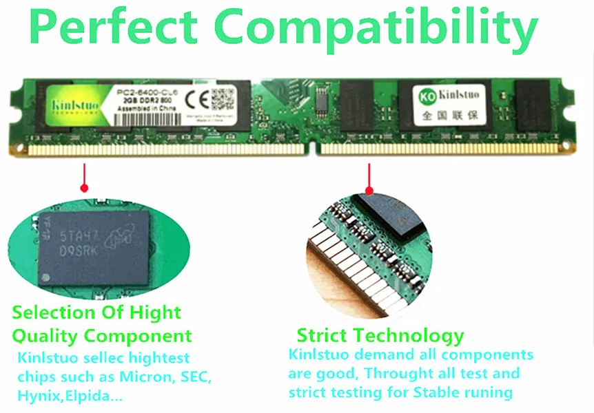 Для настольных ПК INTEL& AMD DDR2 533 667 800 МГц-1 Гб 2 ГБ 4 ГБ/оперативная память ddr2 4 ГБ 800 МГц/ddr2 4 Гб памяти PC2-пожизненная Гарантия
