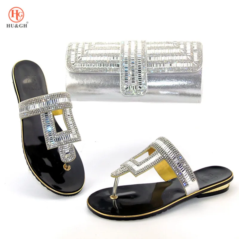 

Fashion Golden Color Matching Shoes and Bag Set Nigerian Shoes and Bags for Wedding African Shoe and Bag Set for Party In Women