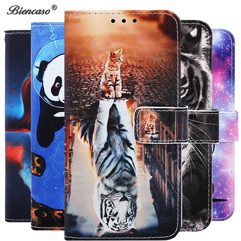 

Cartoon Holder Case Card Slot Wallet Flip For Coque Samsung Galaxy S10e S10 S9 S8 J4 J6 Plus A7 2018 J600 J415 J610 A750 Cover