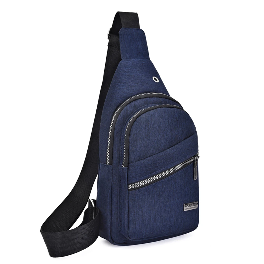 

WENYUJH 2019 New Male Shoulder Bags USB Charging Crossbody Bags Men Anti Theft Chest Bags School Short Trip Messengers Bags