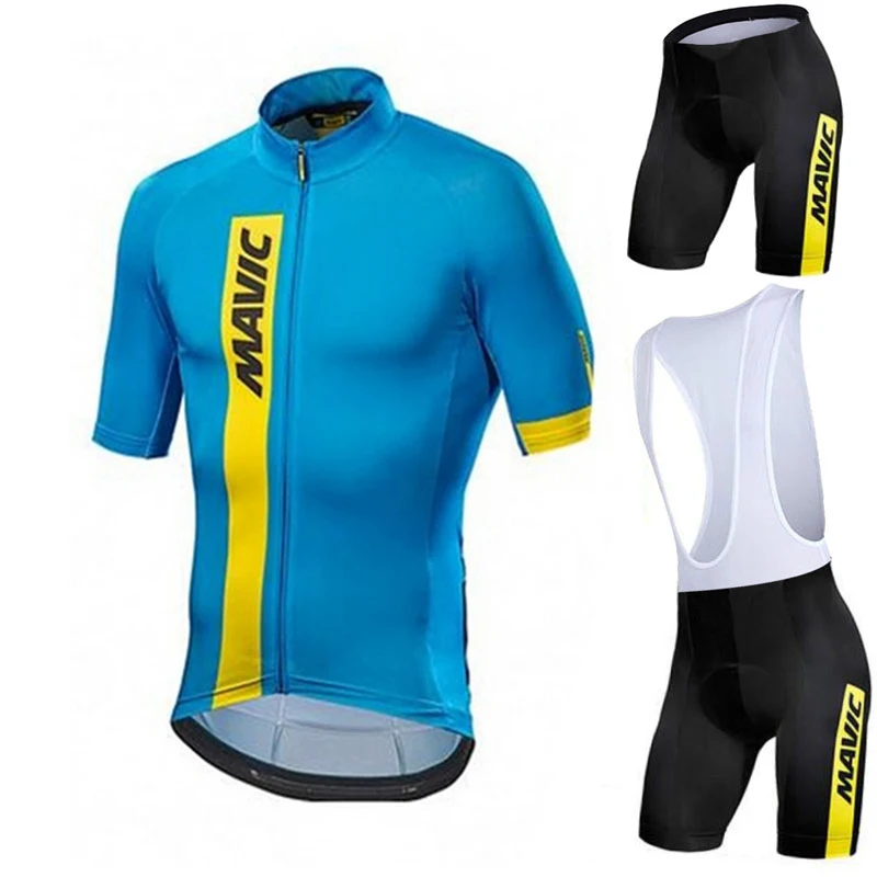 

2019 Cycling Jersey Pro Team Mavic Ropa Ciclismo Hombre Mtb Summer Short Sleeve Jerseys Cycling Clothing Quick Dry Bike Uniform