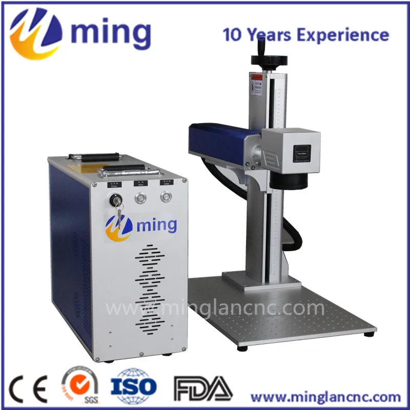 

20W laser marking machine marking 150x150mm best quality fiber laser marking machine used for metal stainless steel marking
