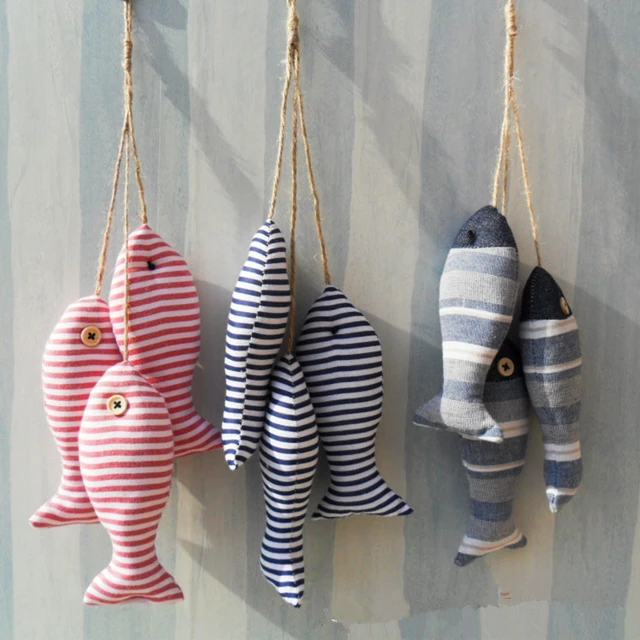 Mediterranean Wall Hangings | Fish Hanging Decorations - Wind