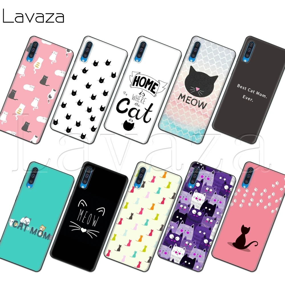 

Lavaza Best Cat Mom Ever Soft Case for Samsung Note A3 A5 A6 A7 A8 A9 A10s A20s A30s A40s A50s 10 A70 8 9 J6 Plus