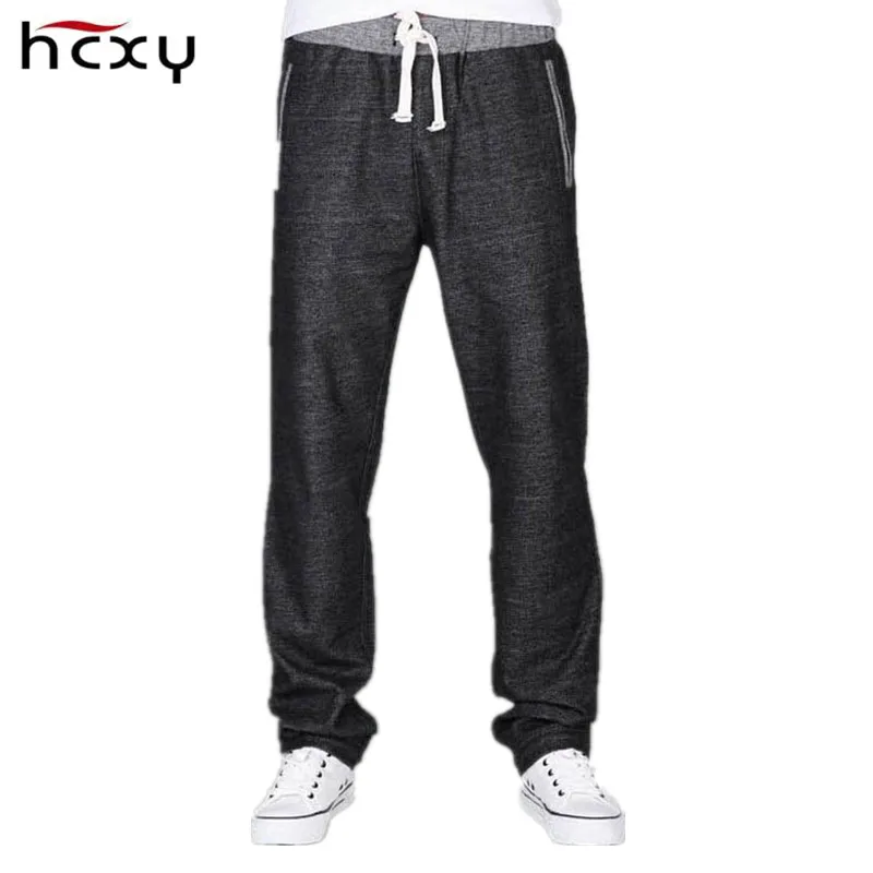 

HCXY Famouse Brand 2016 Men's Straight Harem Pants Casual Full Cotton Stretch Men Trousers Male Loose Sweatpants Plus Size 8XL