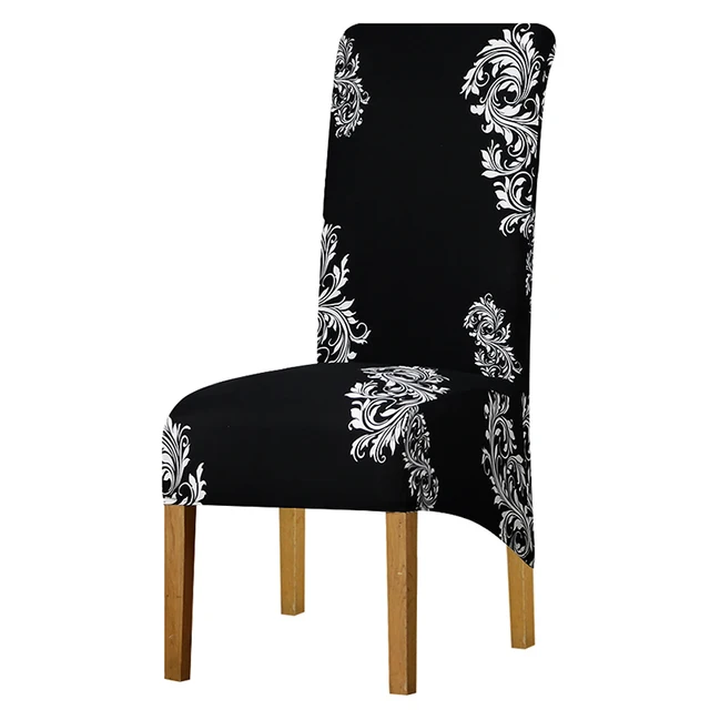 Large Size long back Chair Cover King high back Spandex Fabric Chair