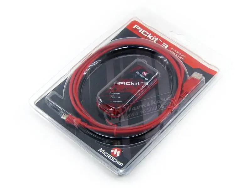

PIC Programmer Original MPLAB PICkit 3 In-Circuit PIC Programer Debugger USB for PIC and dsPIC Flash Chips Pic Kit3 1.8v -5.0v