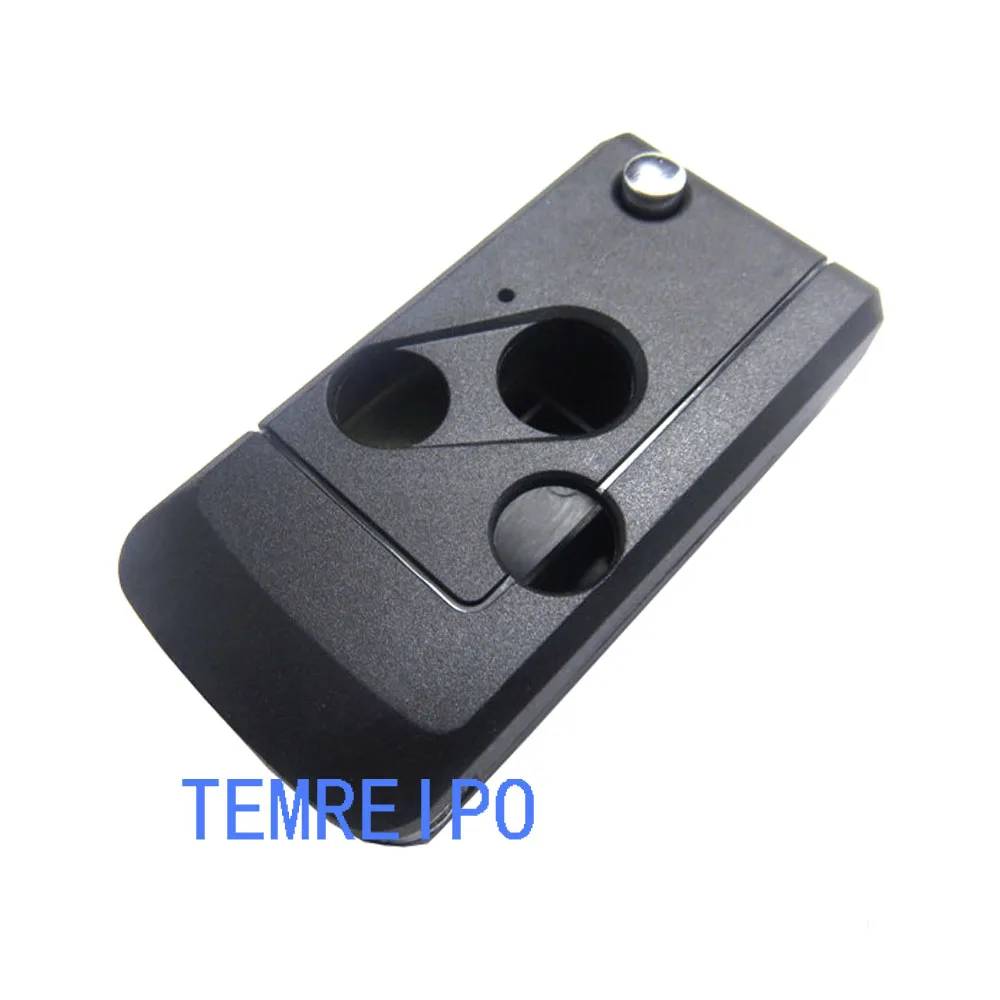 

10pcs/lot 3 buttons modified flip remote car key case shell for Honda