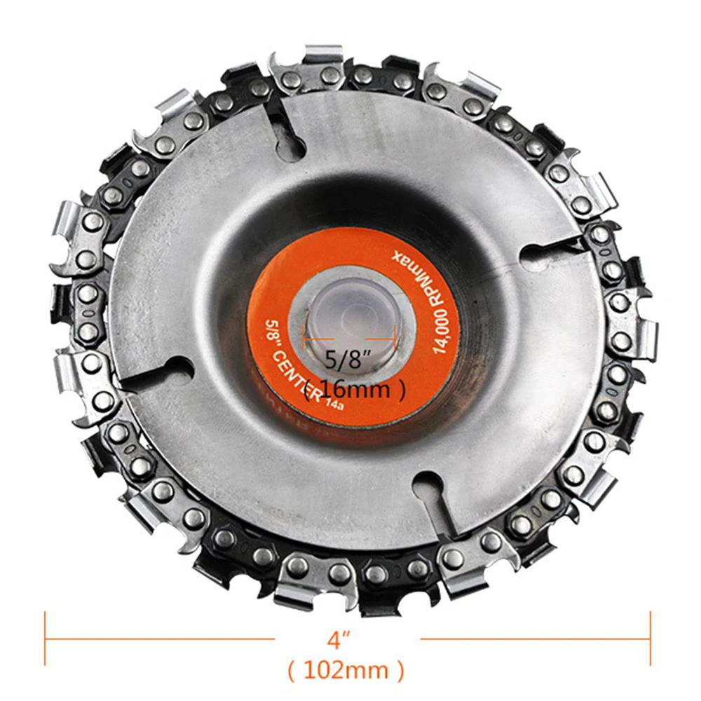 4 Inch Grinder Disc and Chain 22 Tooth Fine Abrasive Cut For 100/115 Angle | Инструменты