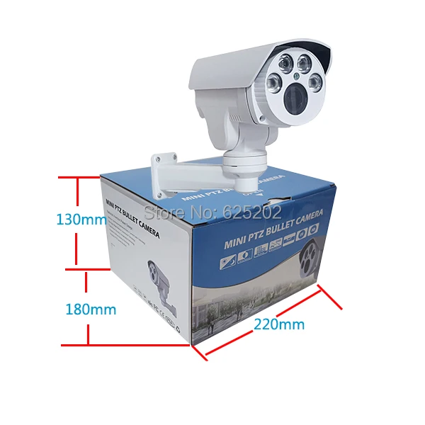 PTZ IP 2.0MP 1080P 5 50 мм 10X автоматическая фокусировка оптическая Водонепроницаемая