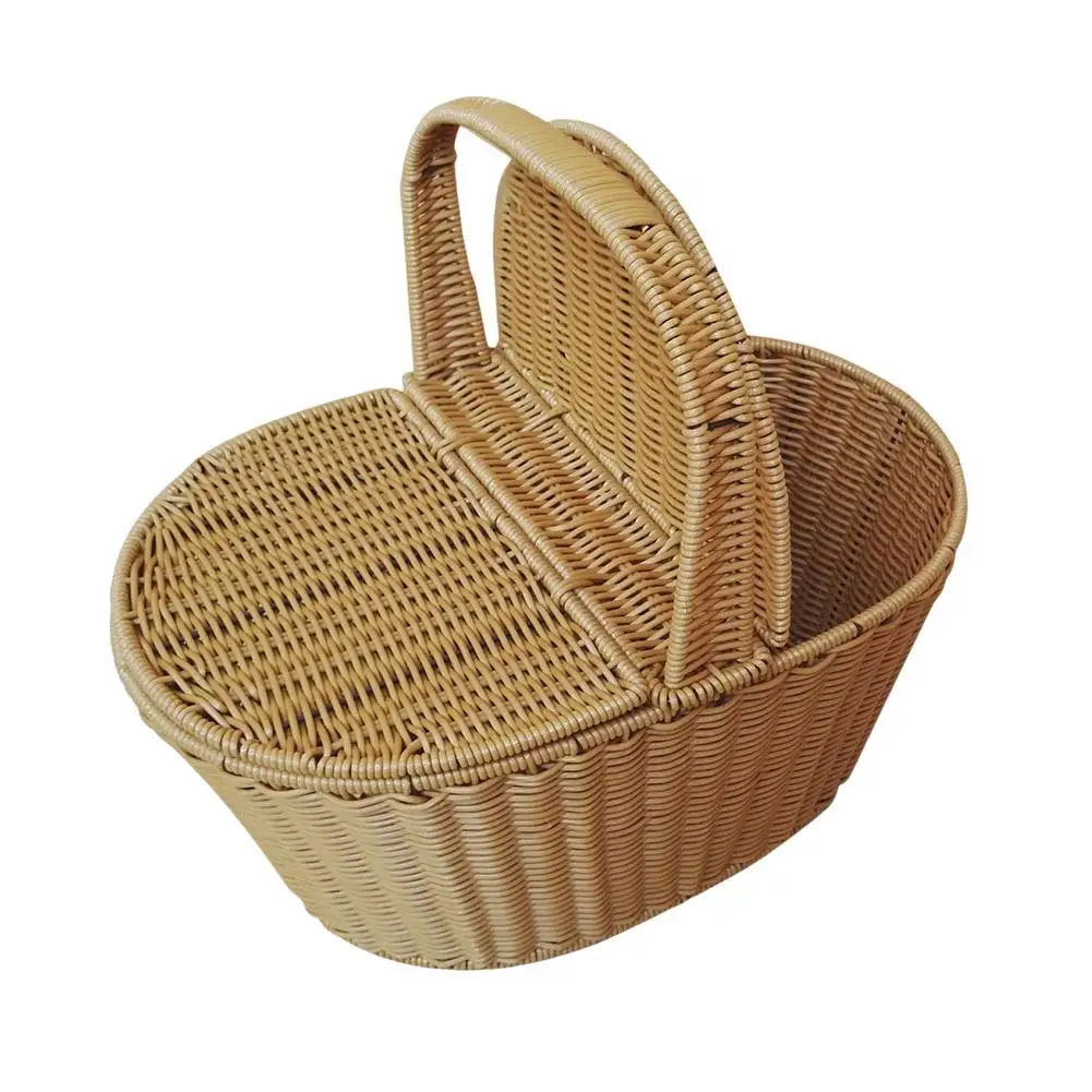 лукошко из ротанга