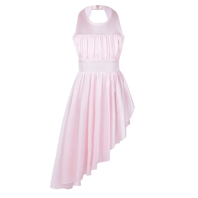 Iefiel для детей Балетное платье для девочек Дети Детская танцевальная одежда для девочек, детские балетные костюмы Танцы трико для девочек, для выступлений; Одежда для танцев - Цвет: Pink