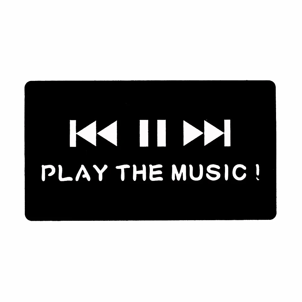 1 Sheet Small Henna Tattoo Indian Stencil Music Play Button Word Design Women Back Body Art Painting Mehndi Tattoo Template G154 (2)