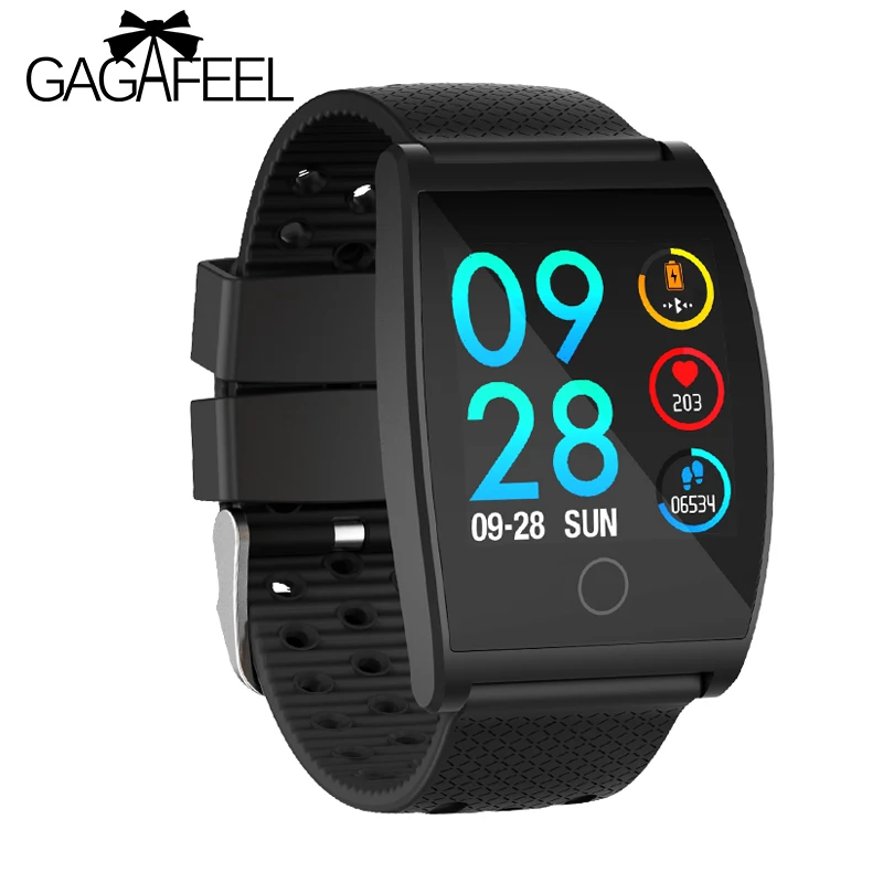 

QS05 Sports Smart Watch Big Screen Heart Rate Monitor Blood Pressure Blood Oxygen Mens Calorie Pedometer Fitness Smart Bracelet