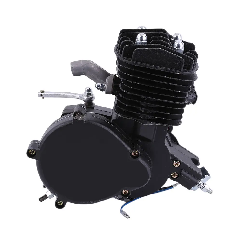 Exquisito Kit de Motor de ciclo 80cc de 2 tiempos perfecto para bicicletas motorizadas bicicletas negras