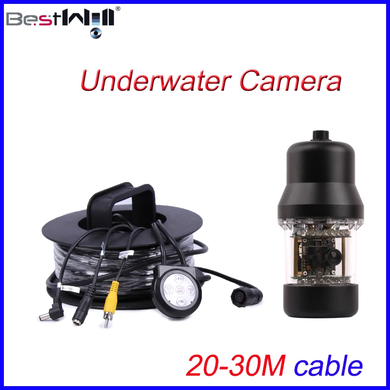 Underwater Rotation Camera HD 600 TVL Panning CR006BA with 20M to 100M Cable | Безопасность и защита