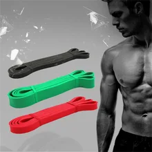 1pc New Rubber Body Building Resistance Band fitness body gym power training For Exercise font b