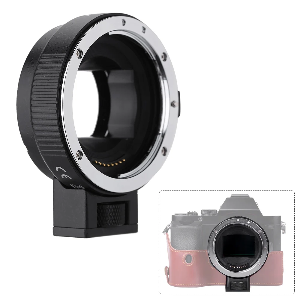 Andoer Автофокус AF EF-NEXII переходное кольцо объектива для Canon EF EF-S объектив для использования для sony NEX E крепление камеры полная Рамка A7/A7R