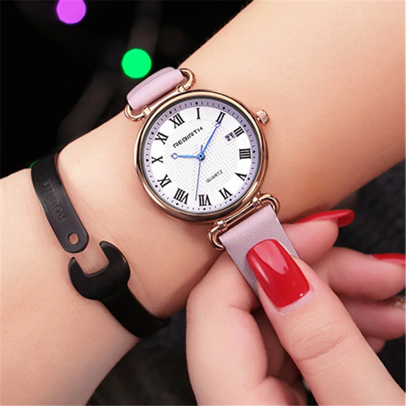 Montre femme 2018 кожаные часы женские лучшие брендовые Роскошные наручные под платье