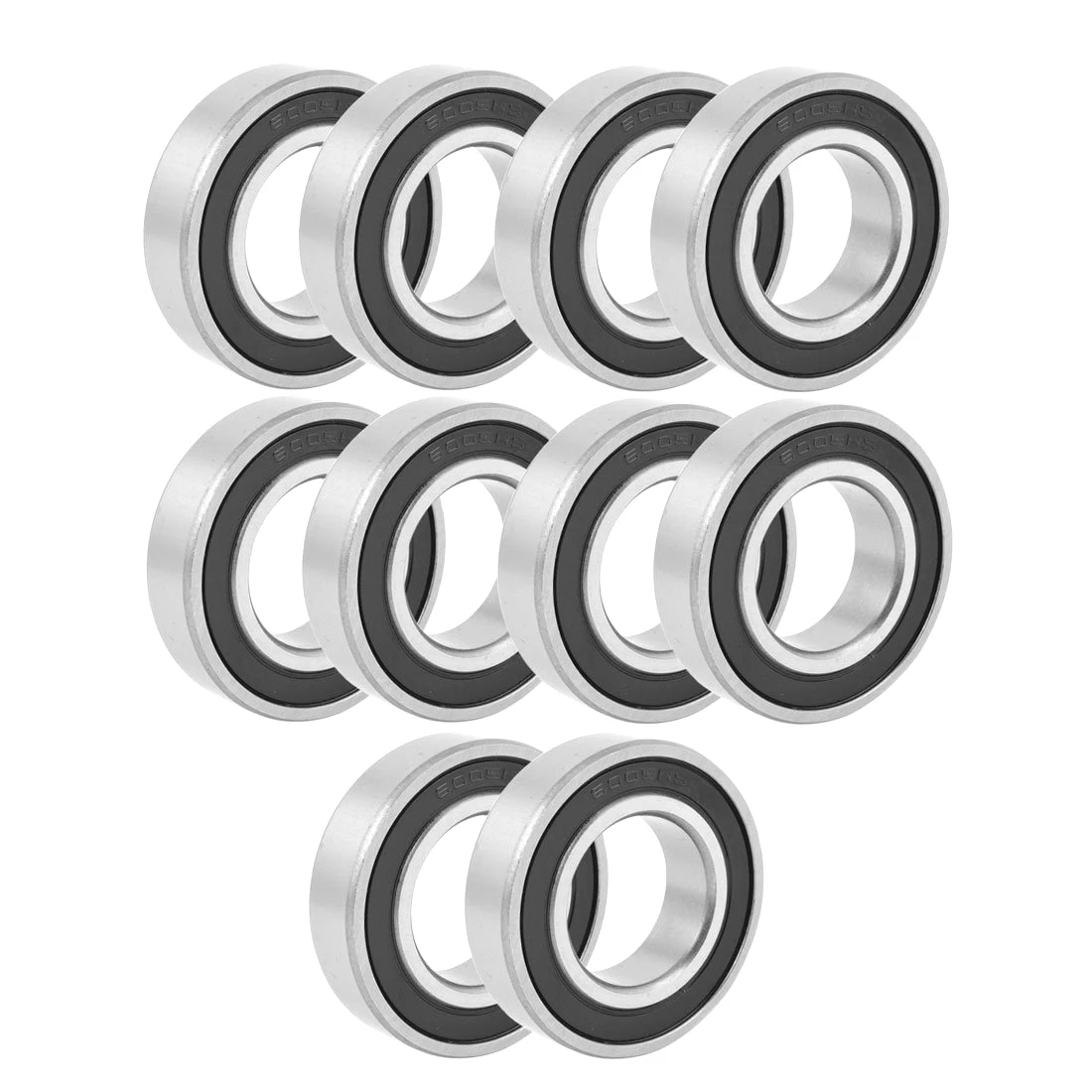 

Sealing Deep Groove Radial Ball Bearing 6005RS 25mmx47mmx12mm 10PCS