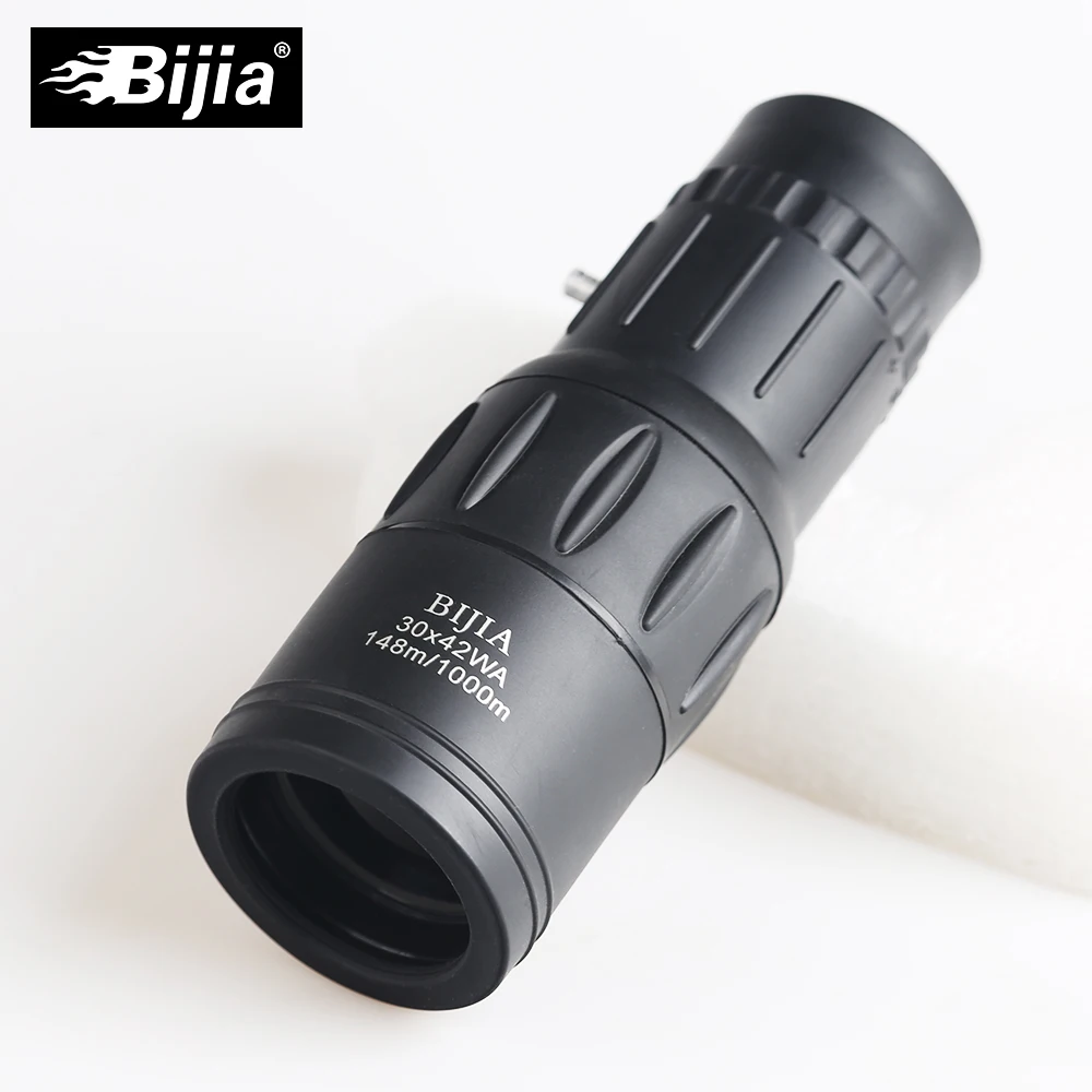 Bijia 30x42 High Power Dual Focus Monoculo Optic Monocular Spyglass HD Spotting Scopes Professional Telescope