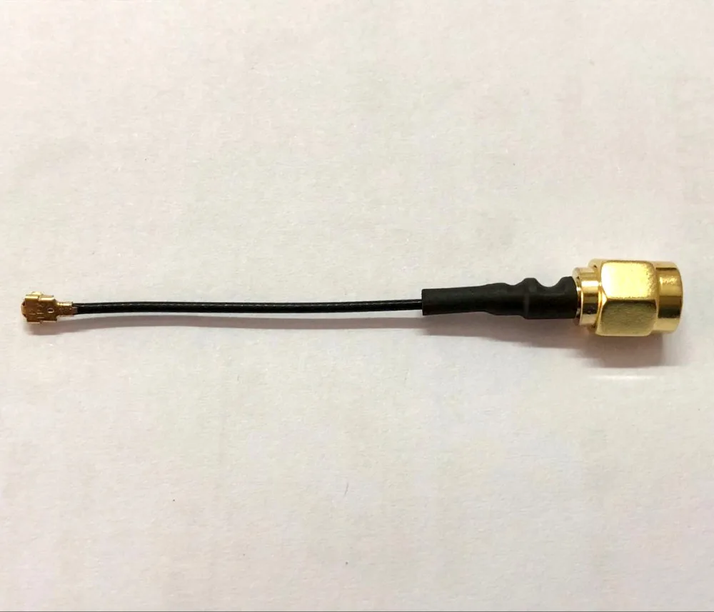 100 шт. черный 1 13 SMA Штекерный разъем для IPX u. fl IPEX коннектор RF Pigtail кабель мм 5 см 15 30