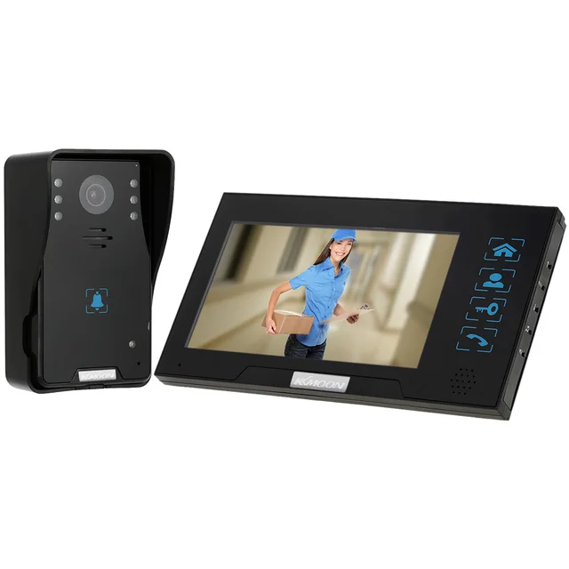 Koop KKmoon 7 "Kleur Monitor Video Deurtelefoon Wired Video