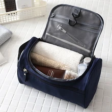 Saco de maquiagem saco de armazenamento barato feminino sacos homens grande impermeável náilon viagem saco de cosméticos organizador compõem lavagem saco de higiene pessoal