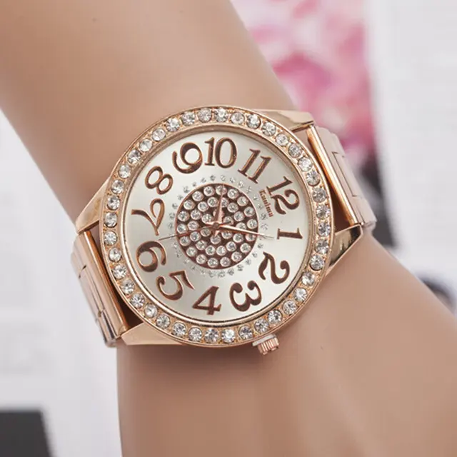 2017 Top brand Women Watch Luxury Rhinestone Stainless Steel Watches Ladies Fash 2017 Top brand Women Watch Luxury Rhinestone Stainless Steel Watches Ladies Fash