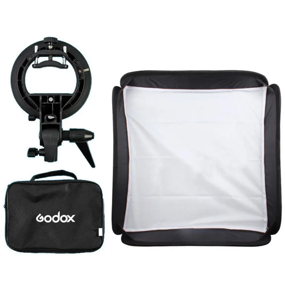 Where can I buy Offer for  Godox Adjustable Studio Photo Light Flash Softbox 50x50 cm /19"x 19"+ S type Bracket Mount Lighting