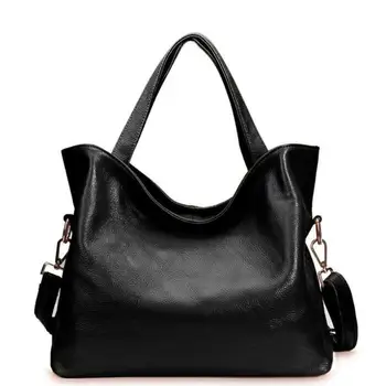 

Classical Style 100% Genuine Leather Women Handbags Luxury Brand Female High Quality Casual Shopping Shoulder Bag Bolsa Feminina