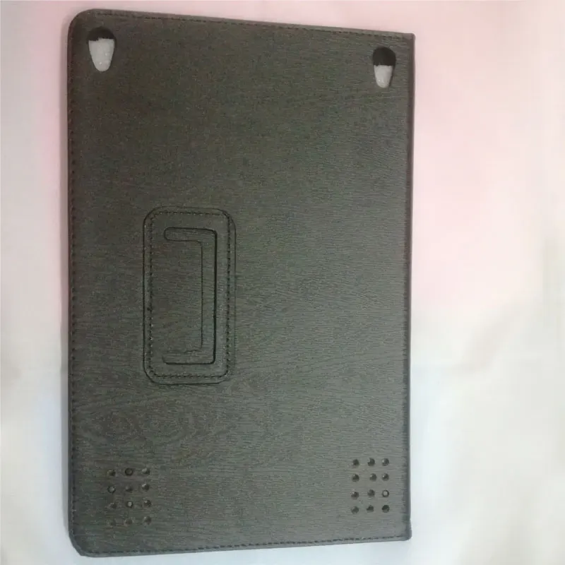 Myslc для Archos Core 101 3g V2 10,1 дюймов планшет из искусственной кожи складной чехол-подставка - Цвет: Черный
