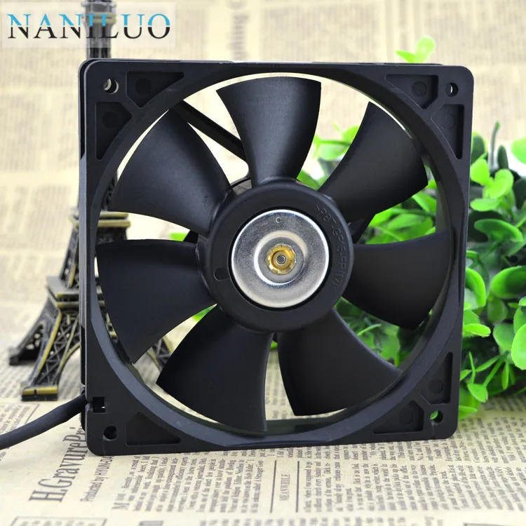 

NANILUO Wholesale For AFB1224SH 12025 120mm 12cm DC 24V 0.42A tempreture sensor 3-pin server inverter cooling fans axial