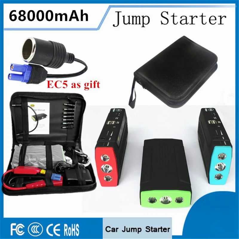 Prix pour 2017 Dispositif de Démarrage 68000 mAh Démarreur Voiture De Saut Portable Puissance Banque 12 V Essence Diesel Voiture Chargeur Pour Batterie De Voiture Booster Buster Prix pour 2017 Dispositif de Démarrage 68000 mAh Démarreur Voiture De Saut Portable Puissance Banque 12 V Essence Diesel Voiture Chargeur Pour Batterie De Voiture Booster Buster