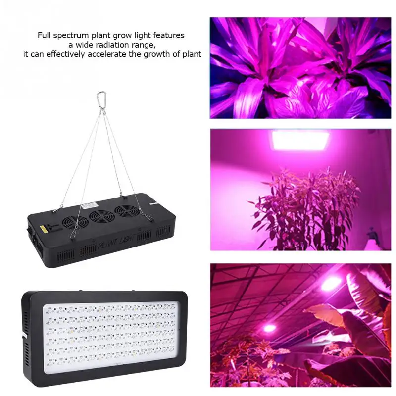 

900W LED Grow Light Full Spectrum Lamp for Indoor Greenhouse Grow Tent Plants Grow LED Light US / EU / UK Plug(Optional)