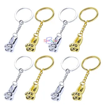 

4pcs/8pcs Teeth Keychain Dentist Decoration Key Chains Tooth Model Shape Dental Clinic Small Gift