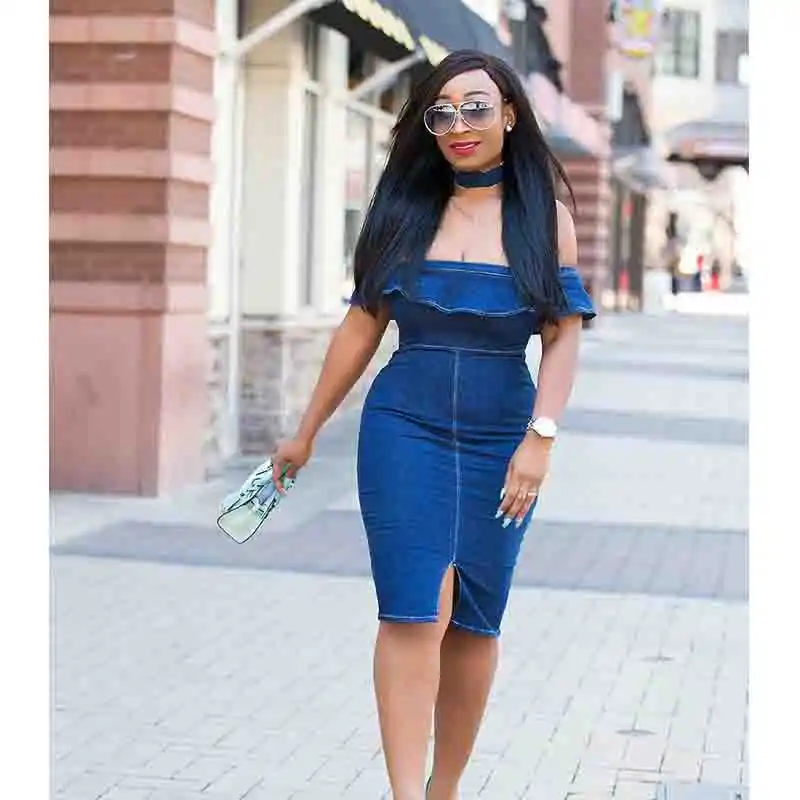 unique denim dresses