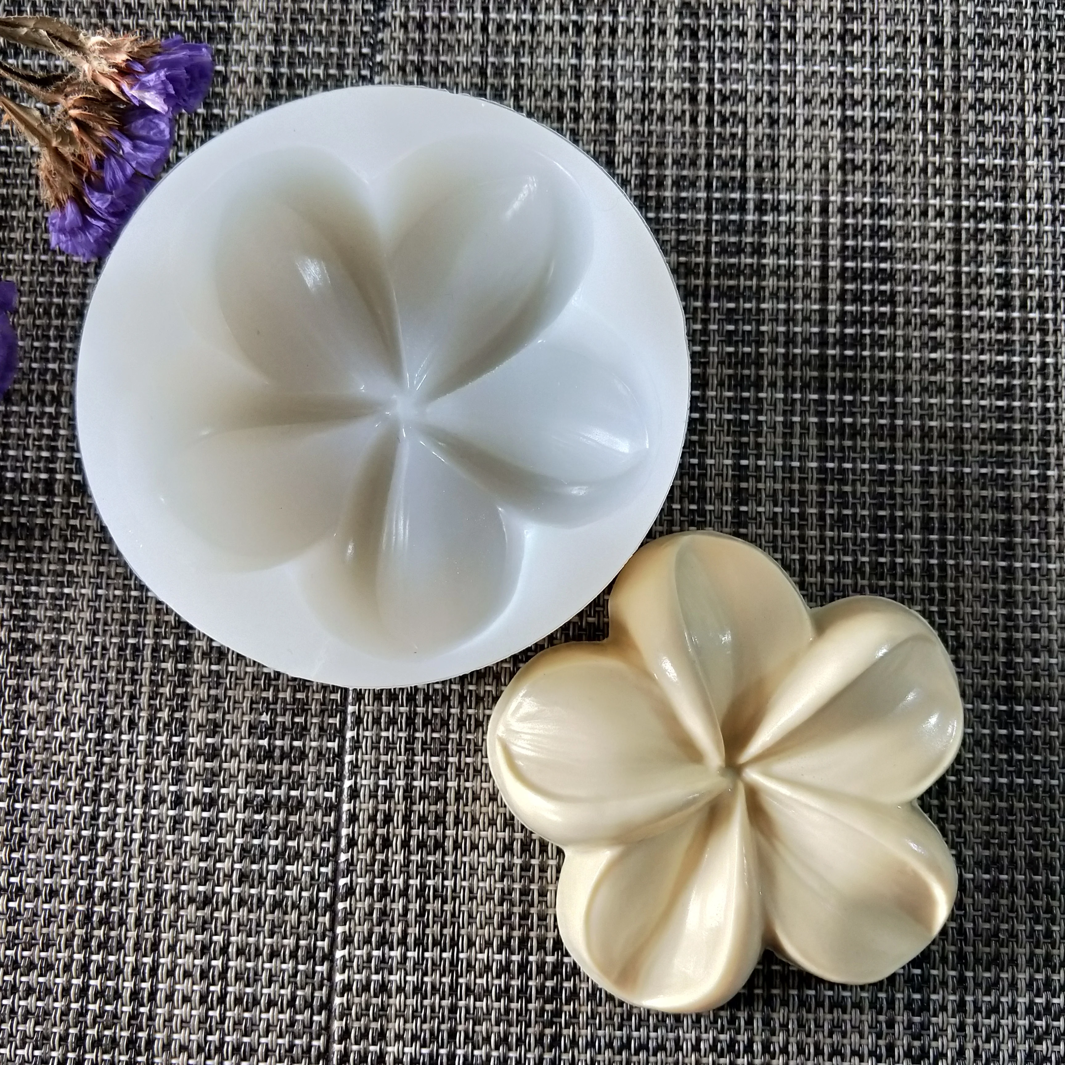 

HC0119 PRZY Plumeria flowers silicone mold soap mould Flower handmade soap making molds candle silicone mold resin clay mold